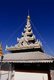 Thailand: The distinctive Shan Burmese-style pyatthat (multi-tiered and spired roof) at Wat Chong Klang (Jong Klang), Mae Hong Son